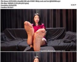 AKZX-0021-.Beautiful Girl asia NO391 Stinky sock and foot