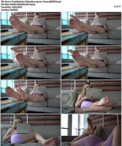 Toetallydevine Distractions Ignore Tease