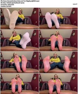 SneezeGoddess Soles and Toe Wiggling